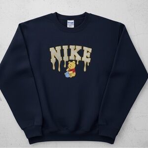 Winnie the Pooh Embroidered Crewneck Sweatshirt